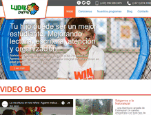 Tablet Screenshot of ludikcenter.com
